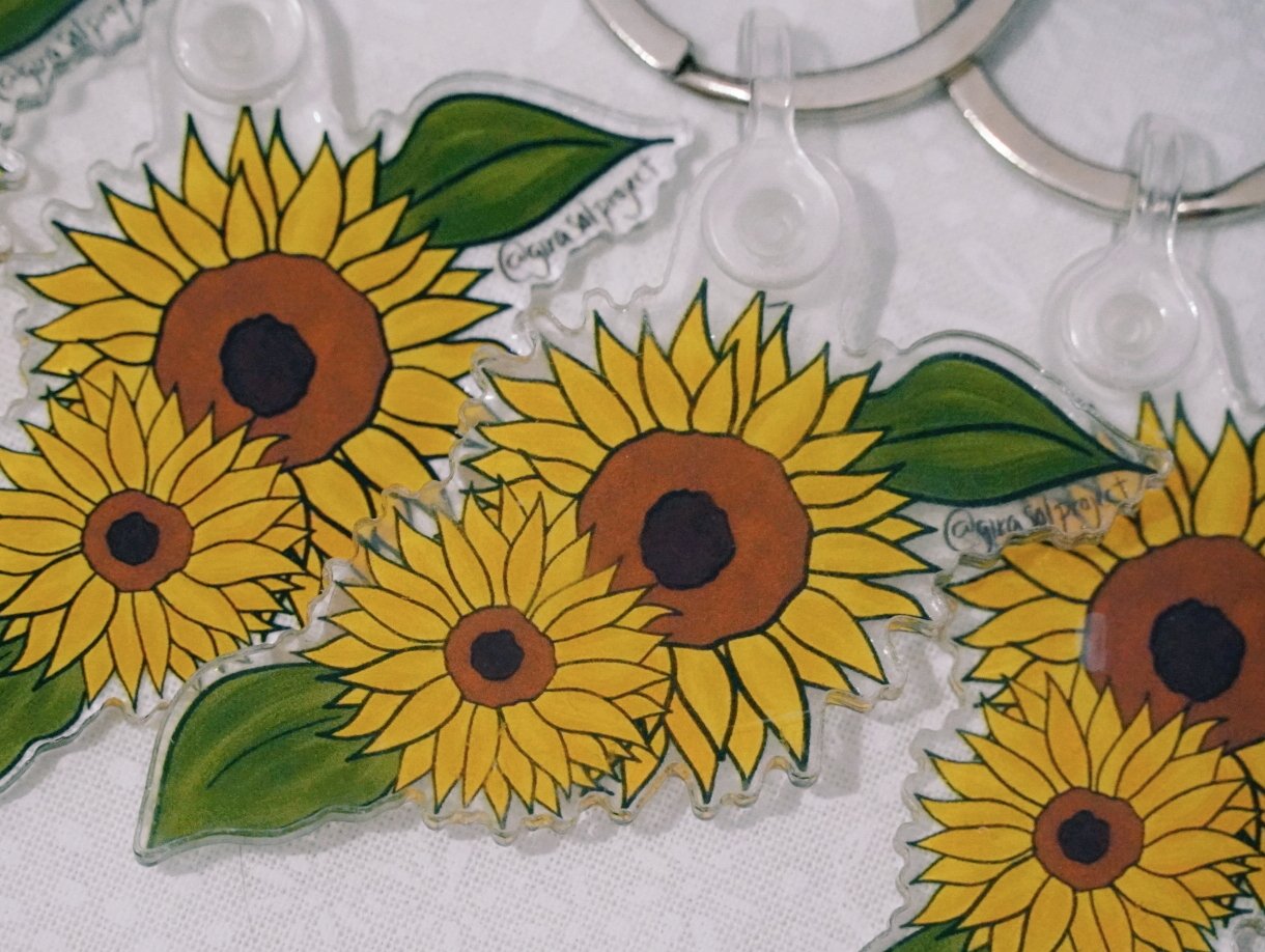 Girasoles | Keychain