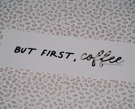 But first coffee | Bookmark