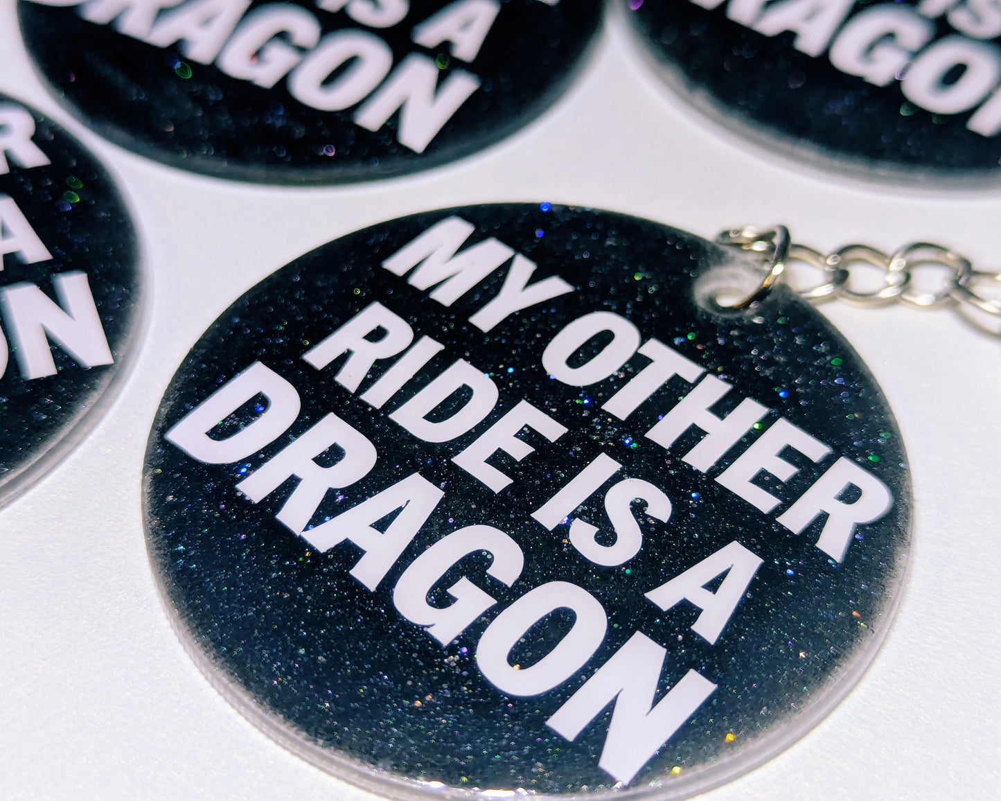 My other ride is a dragon | Keychain