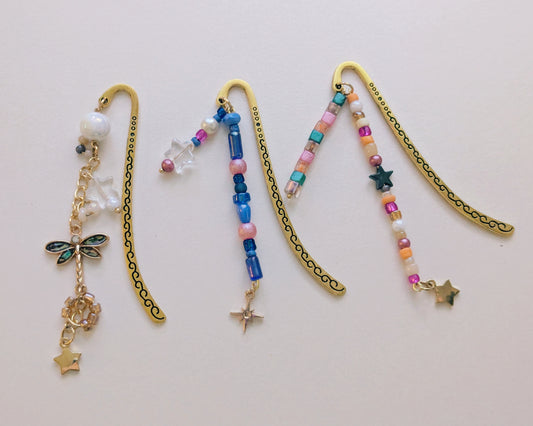 Blue | Beaded Specialty Bookmark