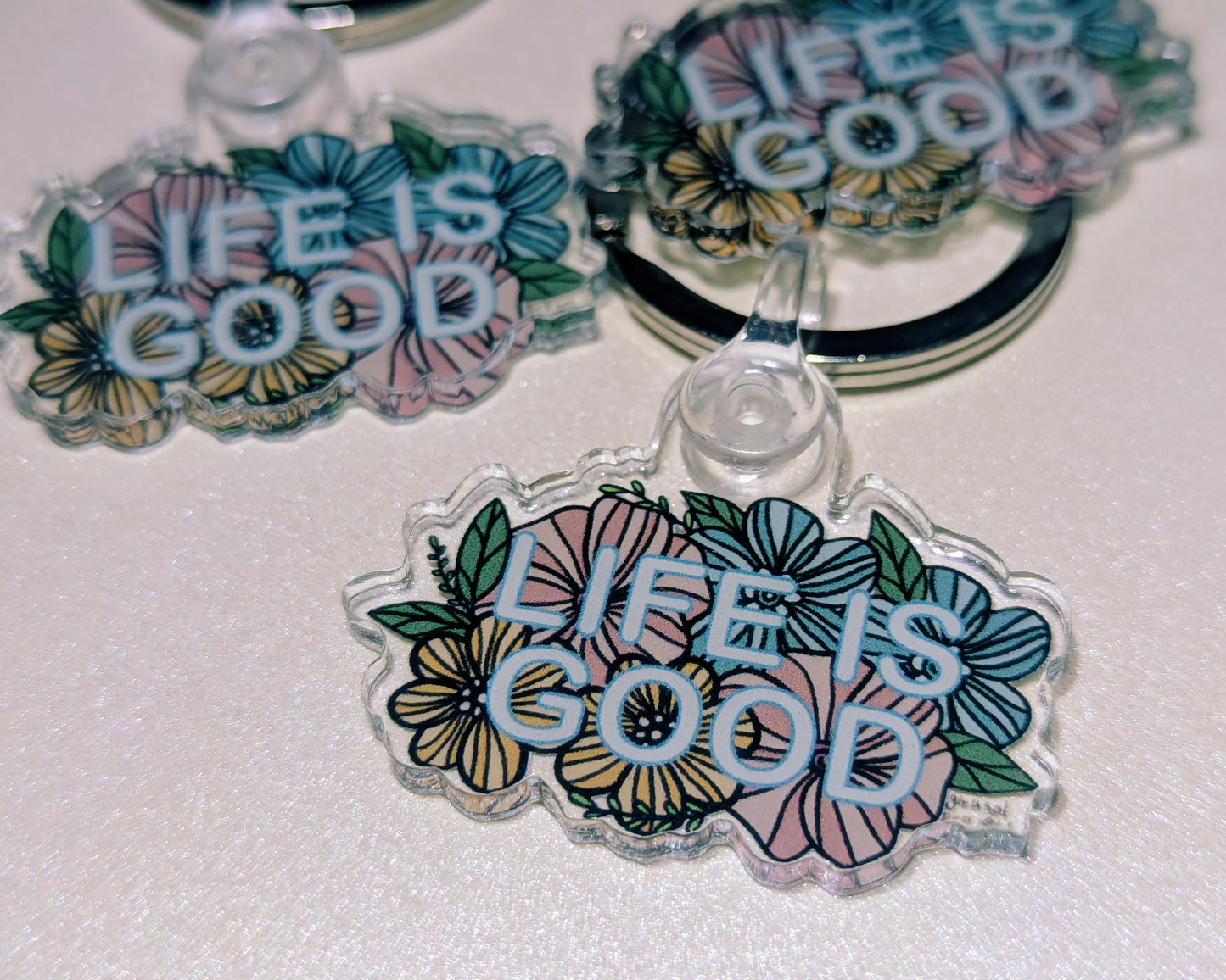 Life is good | Mini Keychain