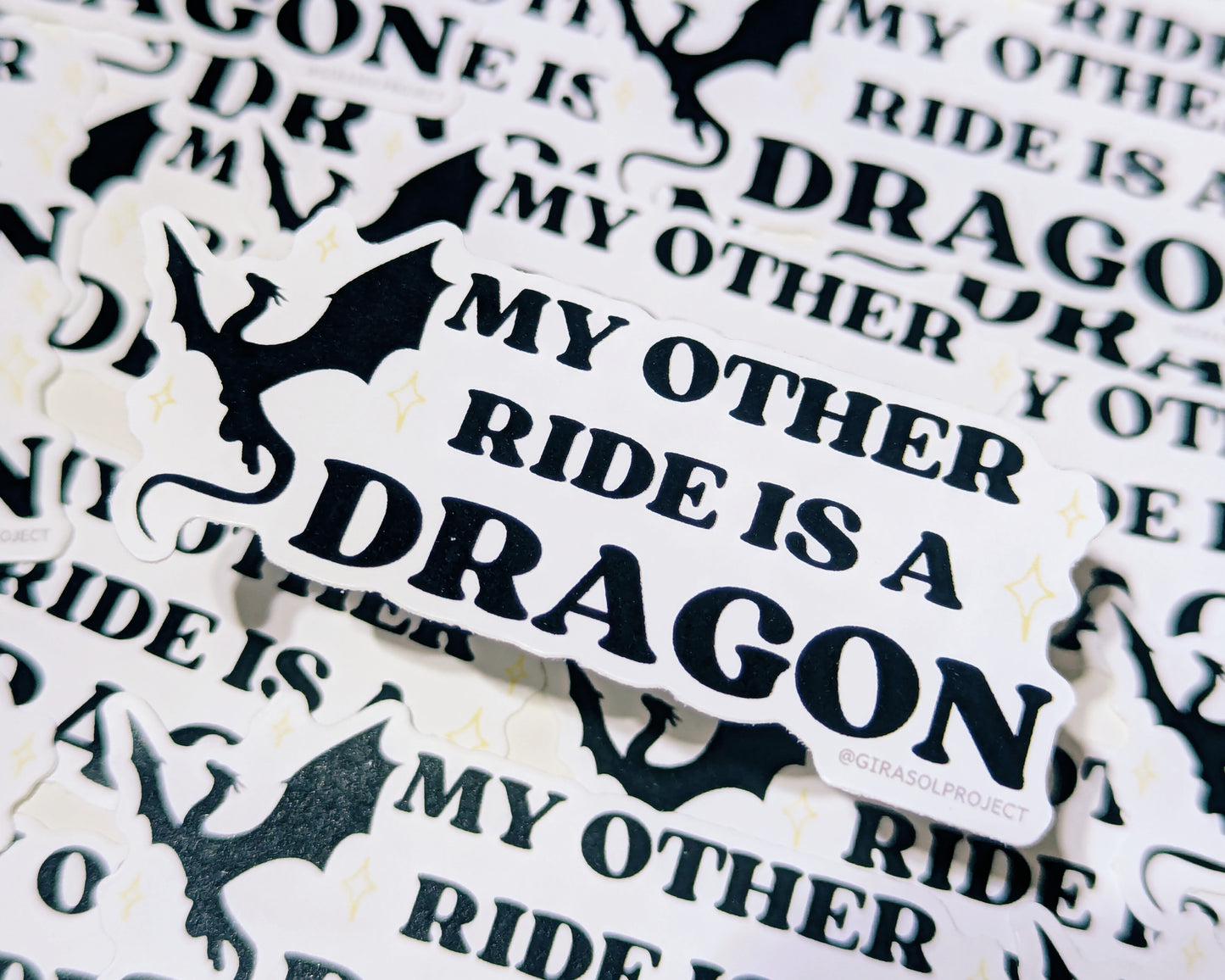 My Other Ride Is A Dragon | Sticker