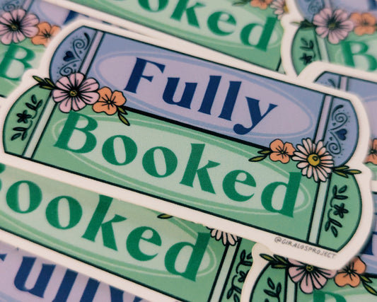 Fully Booked | Sticker