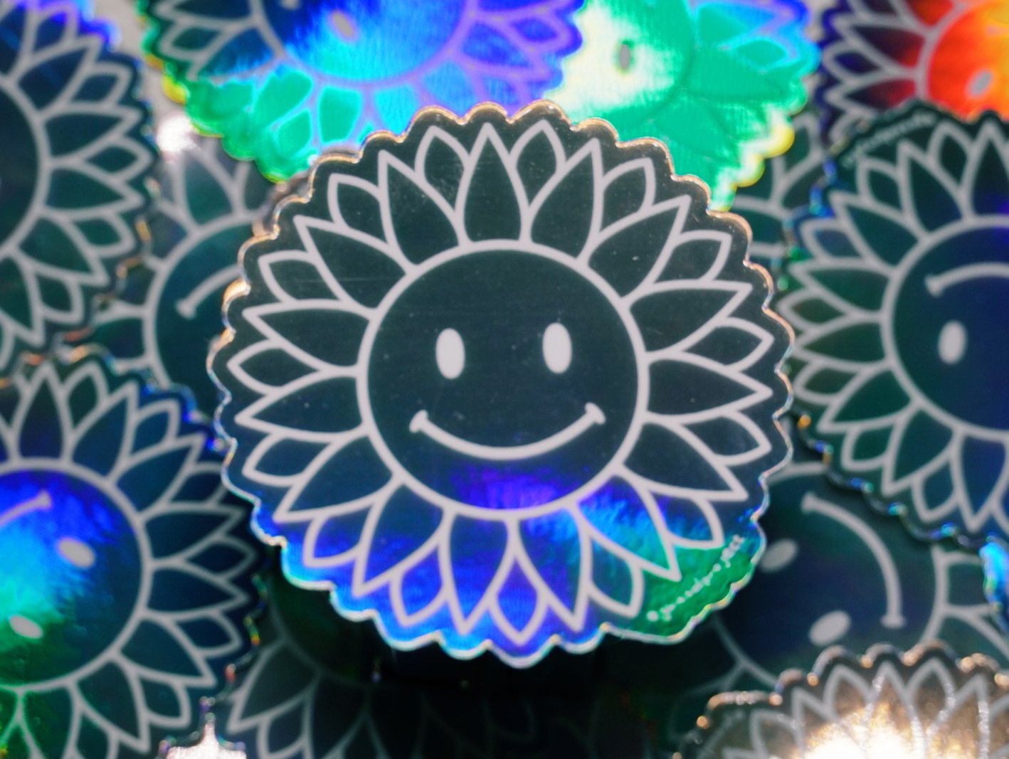 Girasol Smiley | Sticker