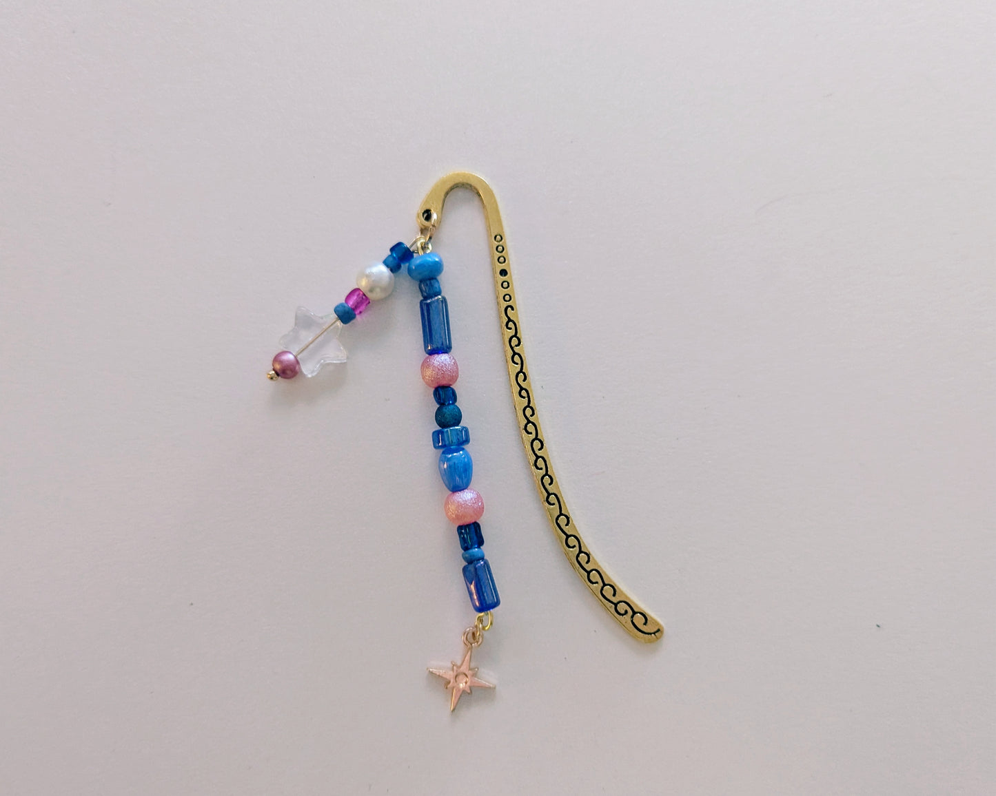 Blue | Beaded Specialty Bookmark