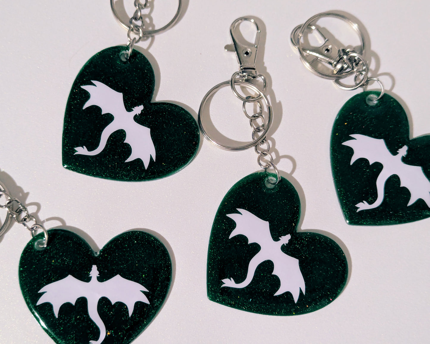I Love Dragons | Keychain